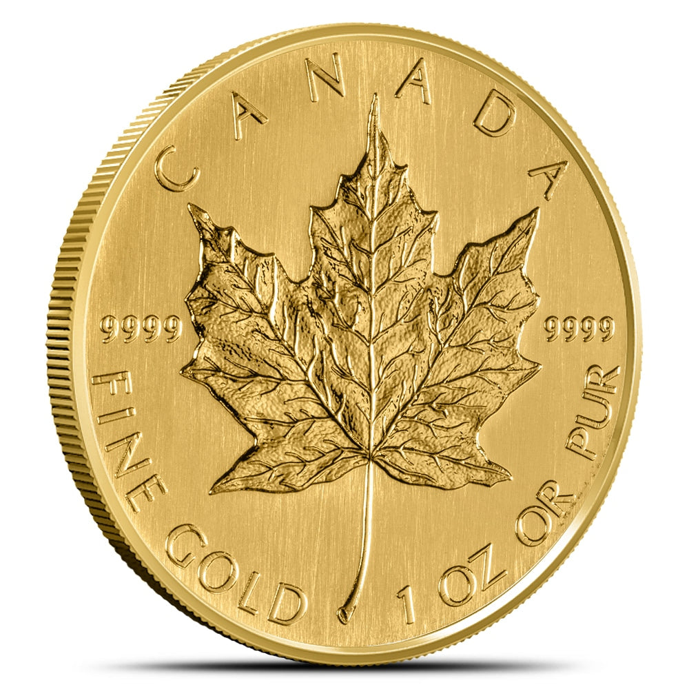 2002 Canadian Gold Maple Leaf 1 oz Pure Investment Grade Bullion Coin