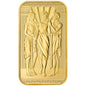 Stunning 1 oz Great Britain Three Graces Gold Bar, .9999 Fine, Royal Mint Engravers