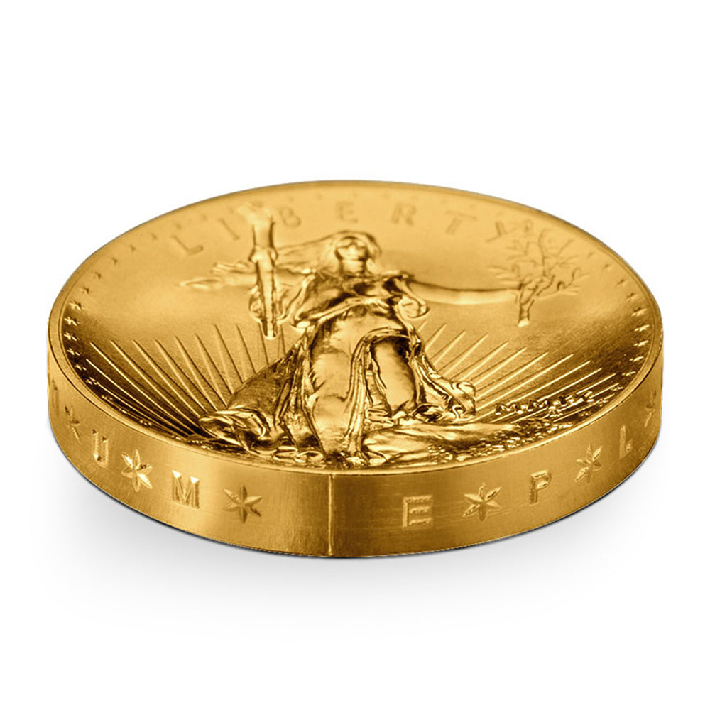 2009 Ultra High Relief Gold Double Eagle Coin - 1 oz .9999 Pure Gold