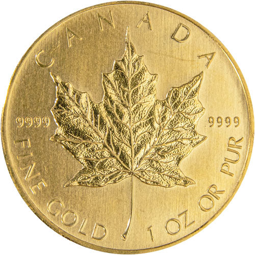 2006 1 oz Canadian Gold Maple Leaf .9999 Fine Bullion Coin