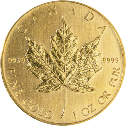 2006 1 oz Canadian Gold Maple Leaf .9999 Fine Bullion Coin