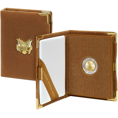 Exquisite 2008-W 1/10 oz Proof American Gold Eagle Coin, Box & CoA