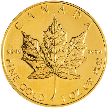 2009 Canadian Gold Maple Leaf 1 oz .9999 Fine Bullion Coin