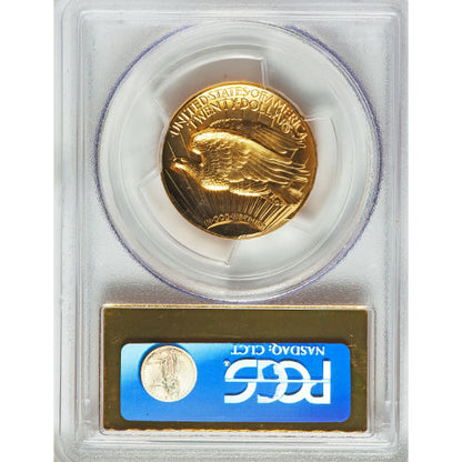2009 Ultra High Relief Gold Double Eagle Coin PCGS MS70 Certified 1 oz 24k