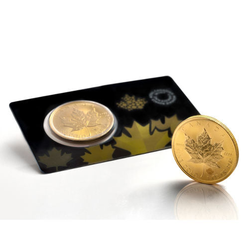 2015 1 oz Canadian Gold Maple Leaf Coin .9999 Pure Bullion Investment