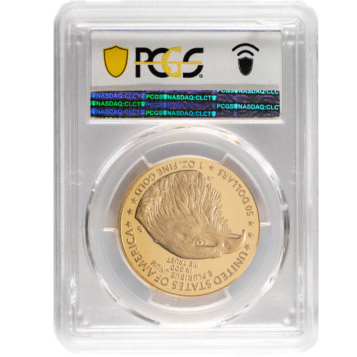 Exquisite 2022-W 1 oz Proof American Gold Eagle Coin PCGS PR69 Investment