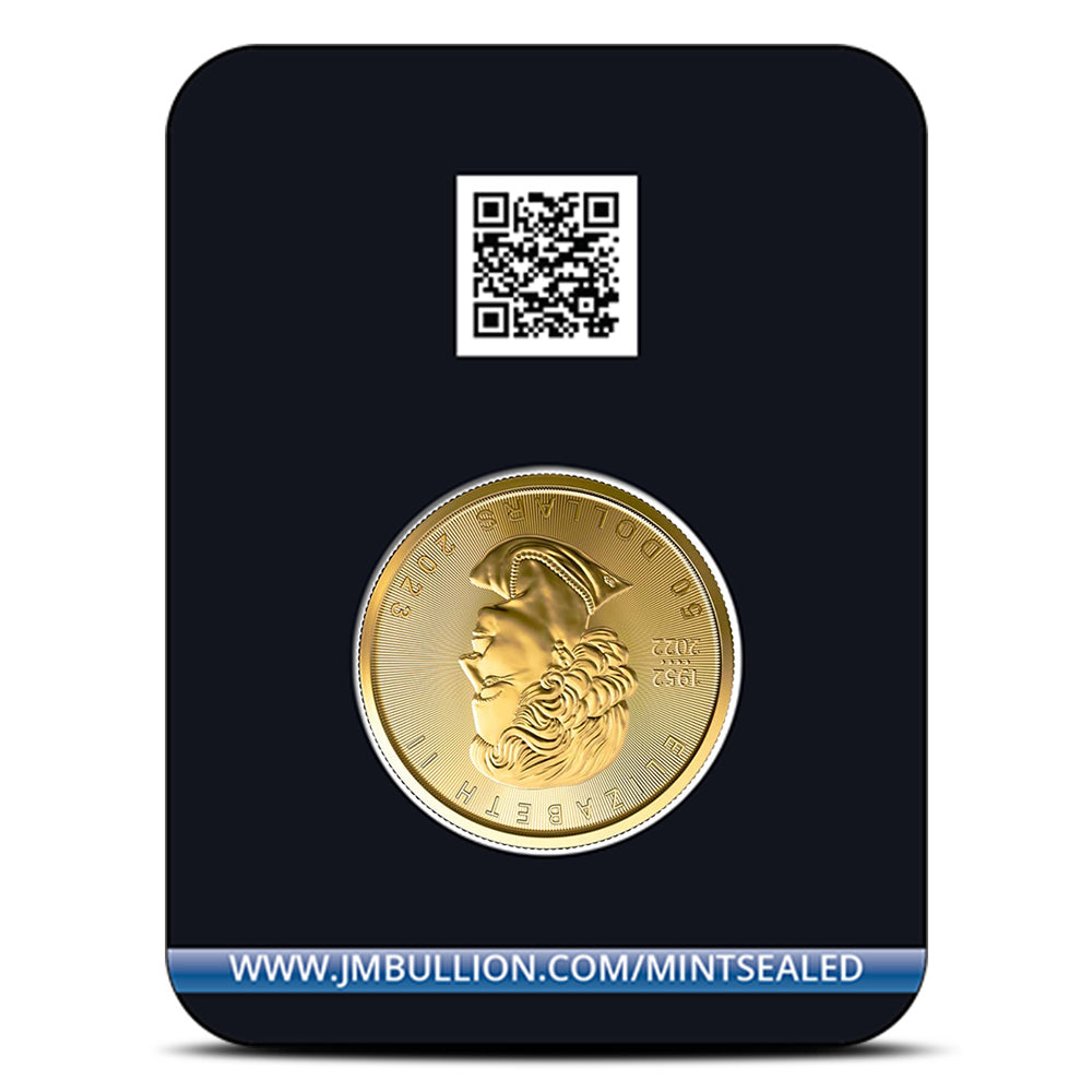 2023 1 oz Canadian Gold Maple Leaf Coin - .9999 Pure Gold Bullion