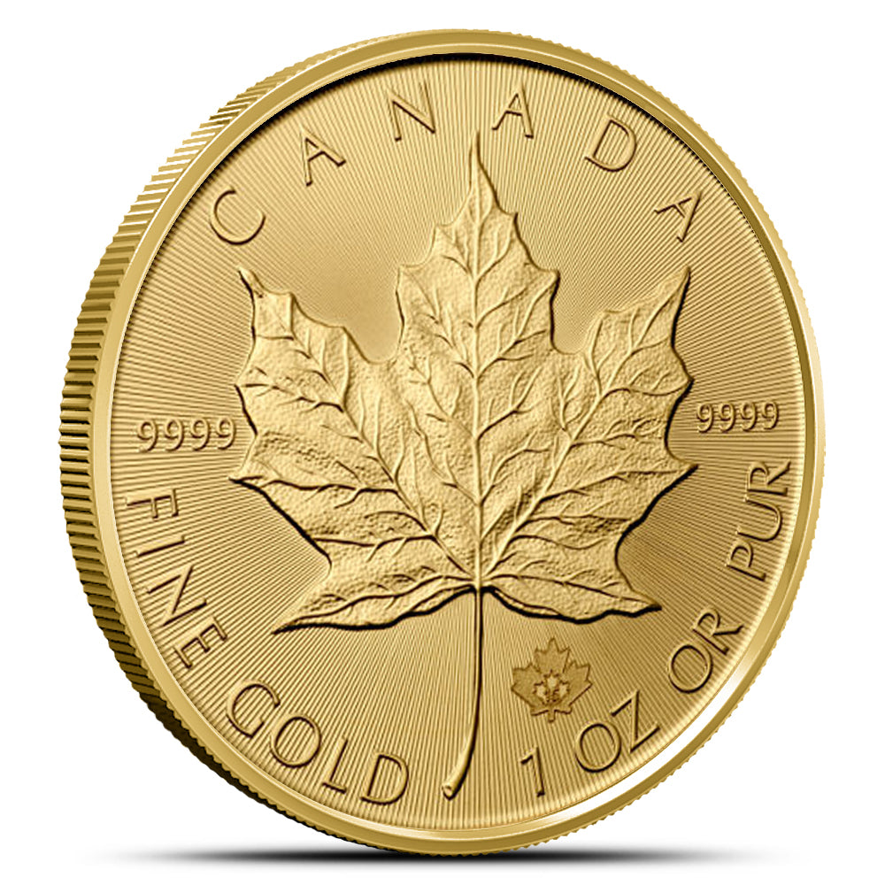 2015 1 oz Canadian Gold Maple Leaf Coin .9999 Pure Bullion Investment
