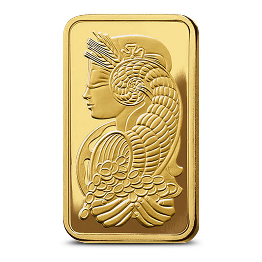5 oz PAMP Suisse Fortuna Veriscan Gold Bar .9999 Fine Bullion