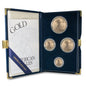 2002-W American Gold Eagle 4-Coin Proof Set with Box and Certificate of Authenticity
