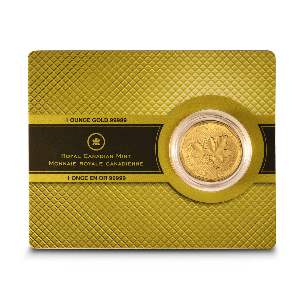 2008 1 Ounce Canadian Gold Maple Leaf Coin .99999 Pure Bullion Investment