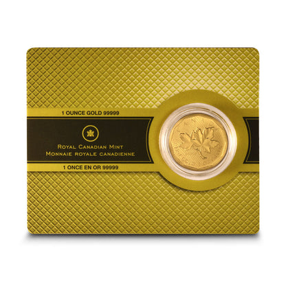 2008 1 Ounce Canadian Gold Maple Leaf Coin .99999 Pure Bullion Investment