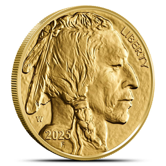 2025-W 1 oz Proof American Gold Buffalo Coin - West Point Mint