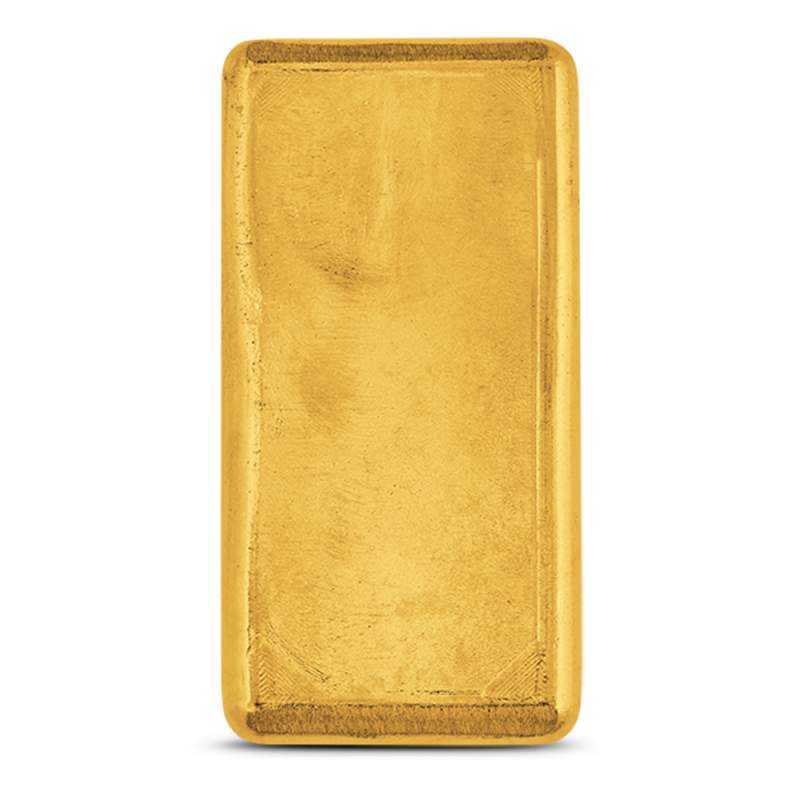 Premium 5 Ounce Perth Mint Cast Gold Bar - High Purity .9999 Bullion