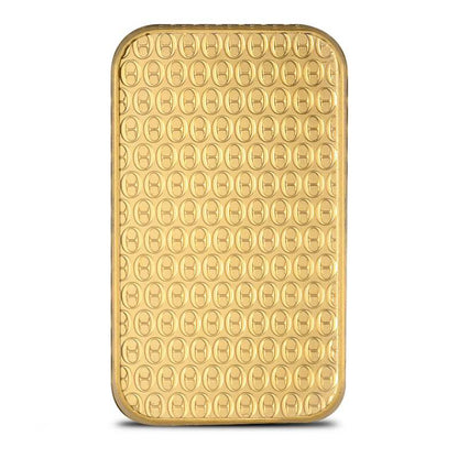 Authentic 1 Oz ZeroHedge .9999 Fine Gold Bar with Assay Card