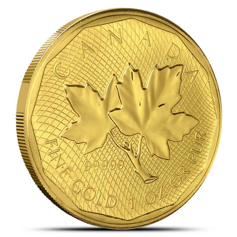 2008 1 Ounce Canadian Gold Maple Leaf Coin .99999 Pure Bullion Investment
