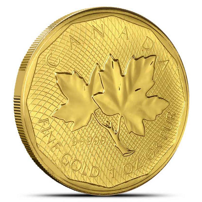 2008 1 Ounce Canadian Gold Maple Leaf Coin .99999 Pure Bullion Investment