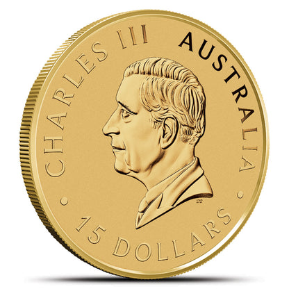2025 1/10 Ounce Australian Gold Kangaroo Coin - Brilliant Uncirculated