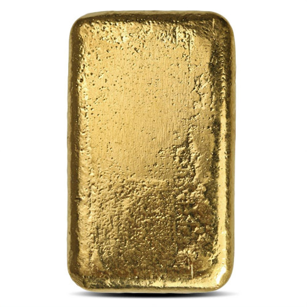Shimmering 3.75 oz 10 Tolas Gold Bar, .999 Fine, Varied Mint Bullion
