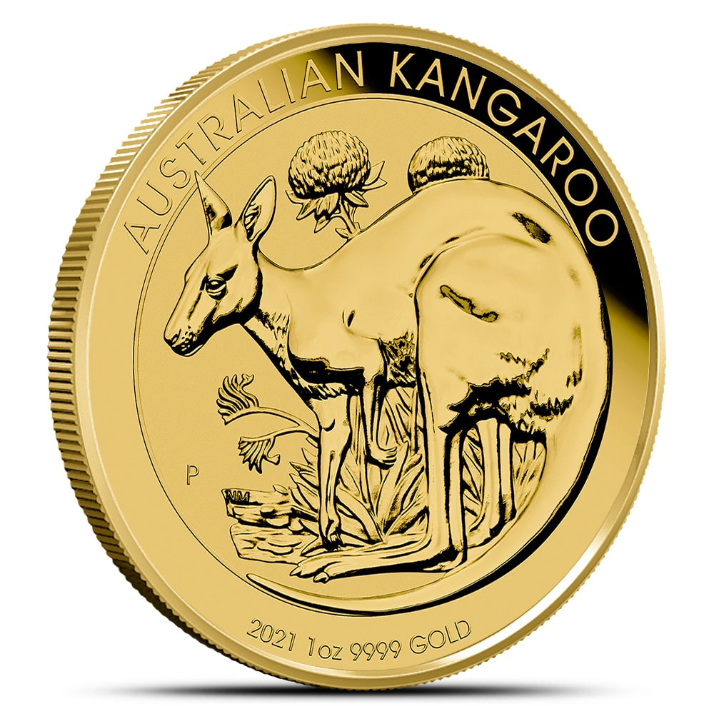 Majestic 2021 1 Oz Australian Gold Kangaroo Coin .9999 Fine Pure Bullion