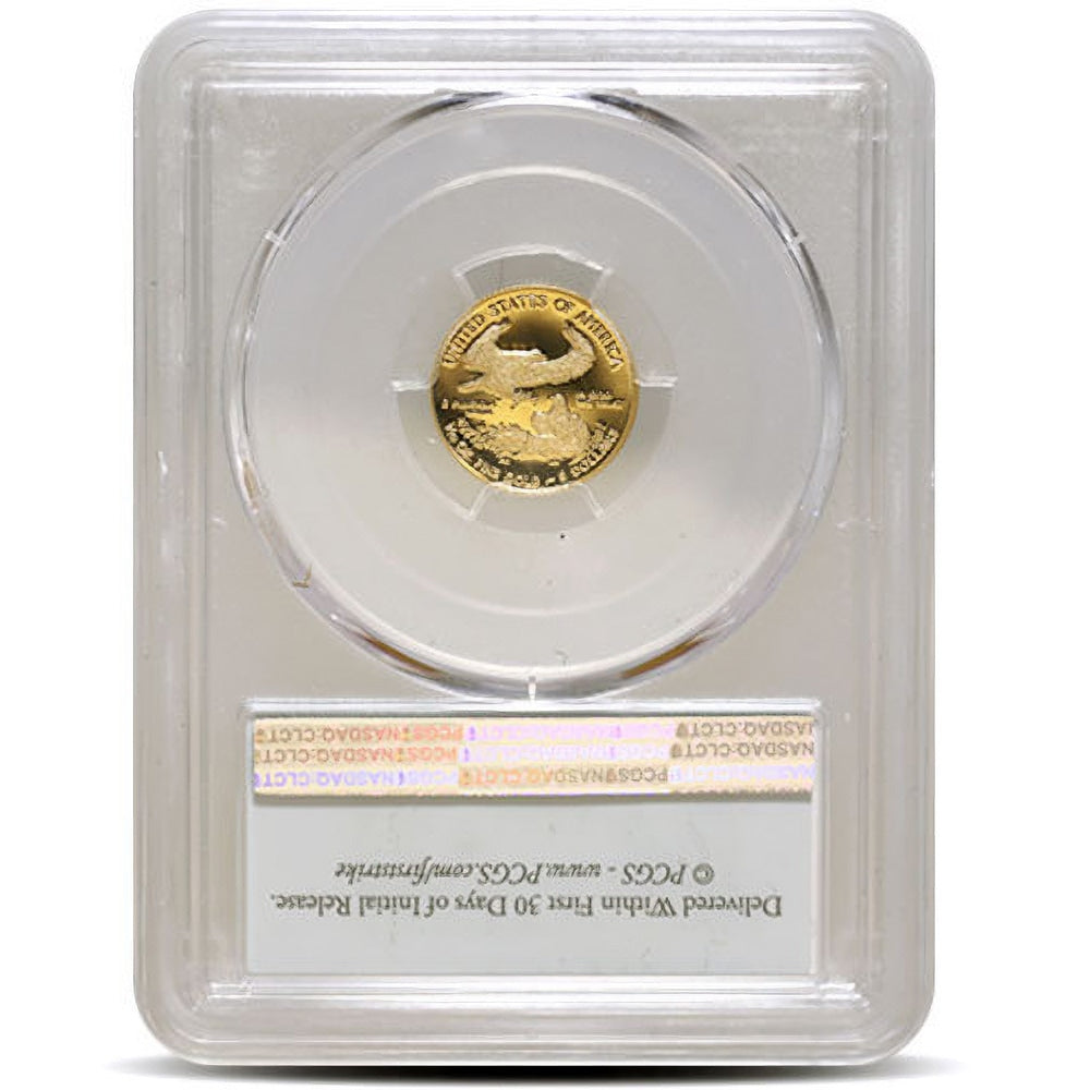 Flawless 2021-W 1/10 oz Proof Gold Eagle PCGS PR70 DCAM FS Coin