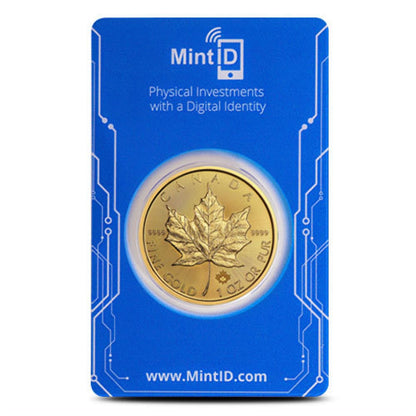 2021 1 oz Canadian Gold Maple Leaf Coin - Pure .9999 Investment Grade Bullion