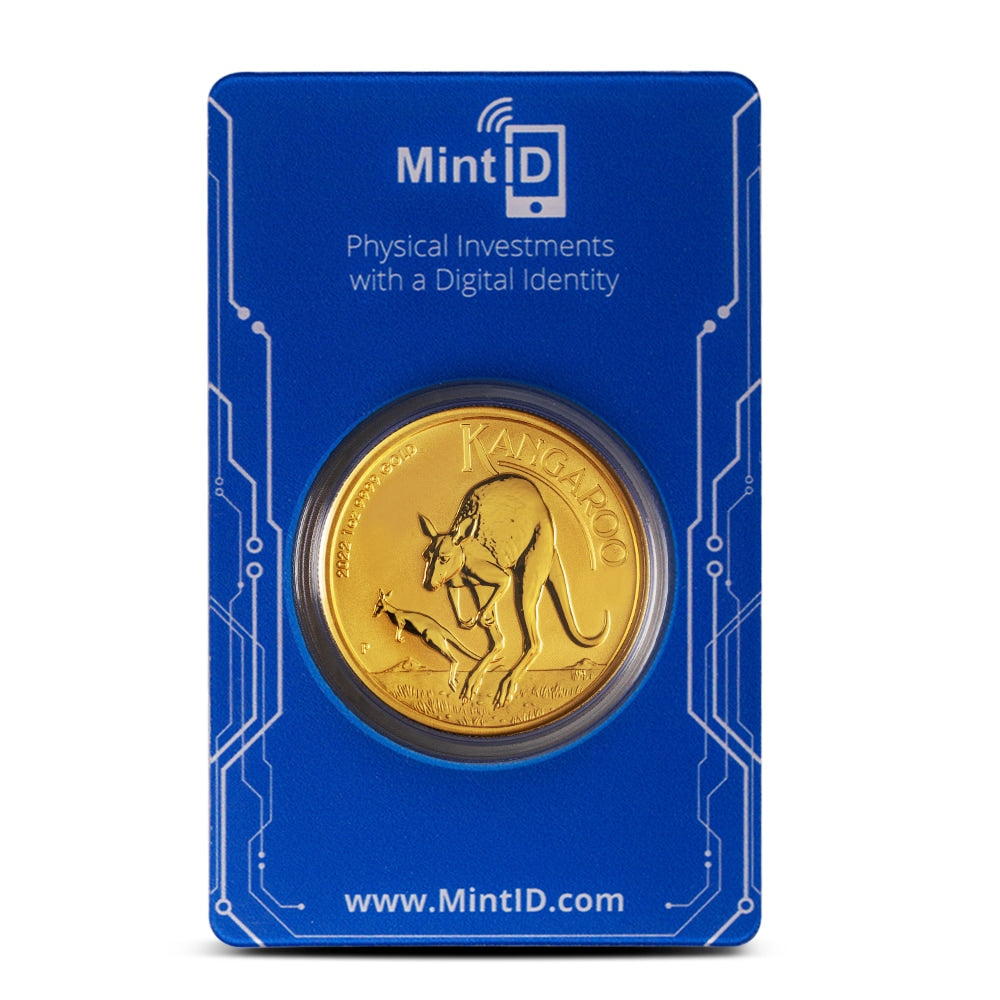2022 1 Ounce Australian Gold Kangaroo Brilliant Uncirculated Investment Coin