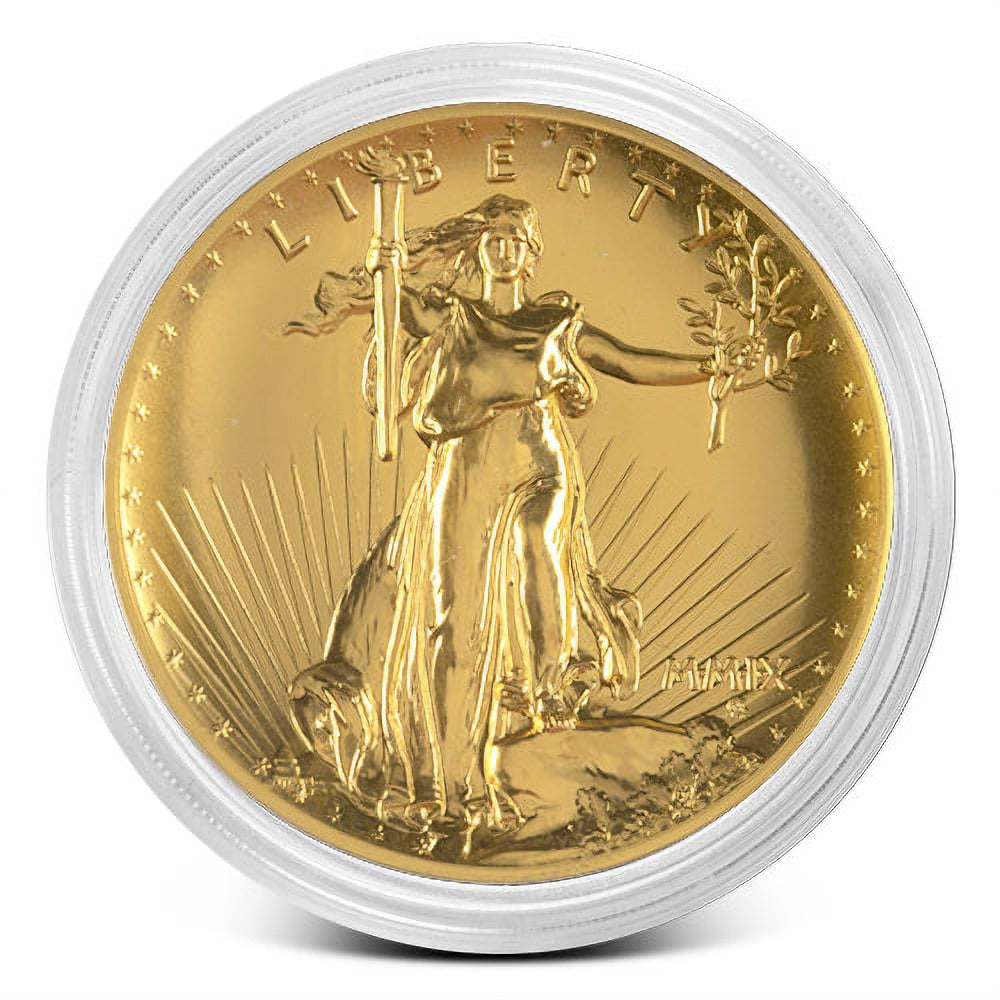 2009 Ultra High Relief Gold Double Eagle Coin - 1 oz .9999 Pure Gold