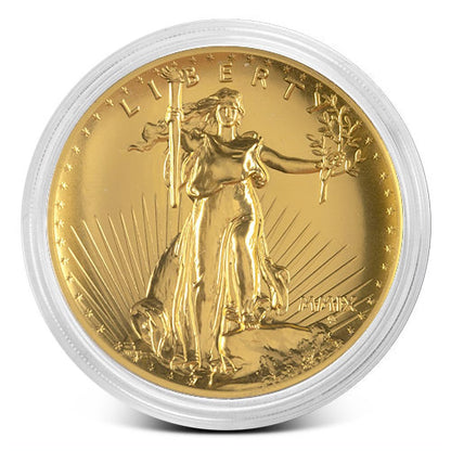 2009 Ultra High Relief Gold Double Eagle Coin - 1 oz .9999 Pure Gold