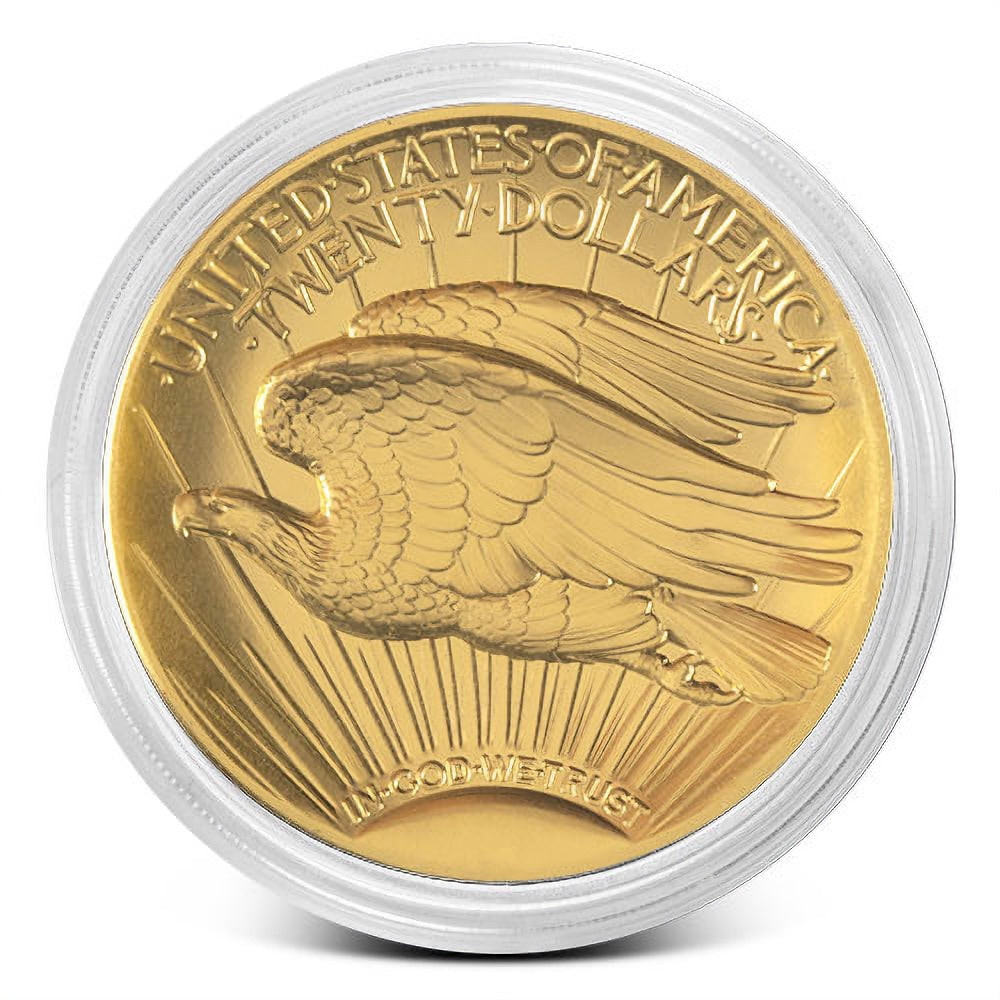 2009 Ultra High Relief Gold Double Eagle Coin Protective Capsule
