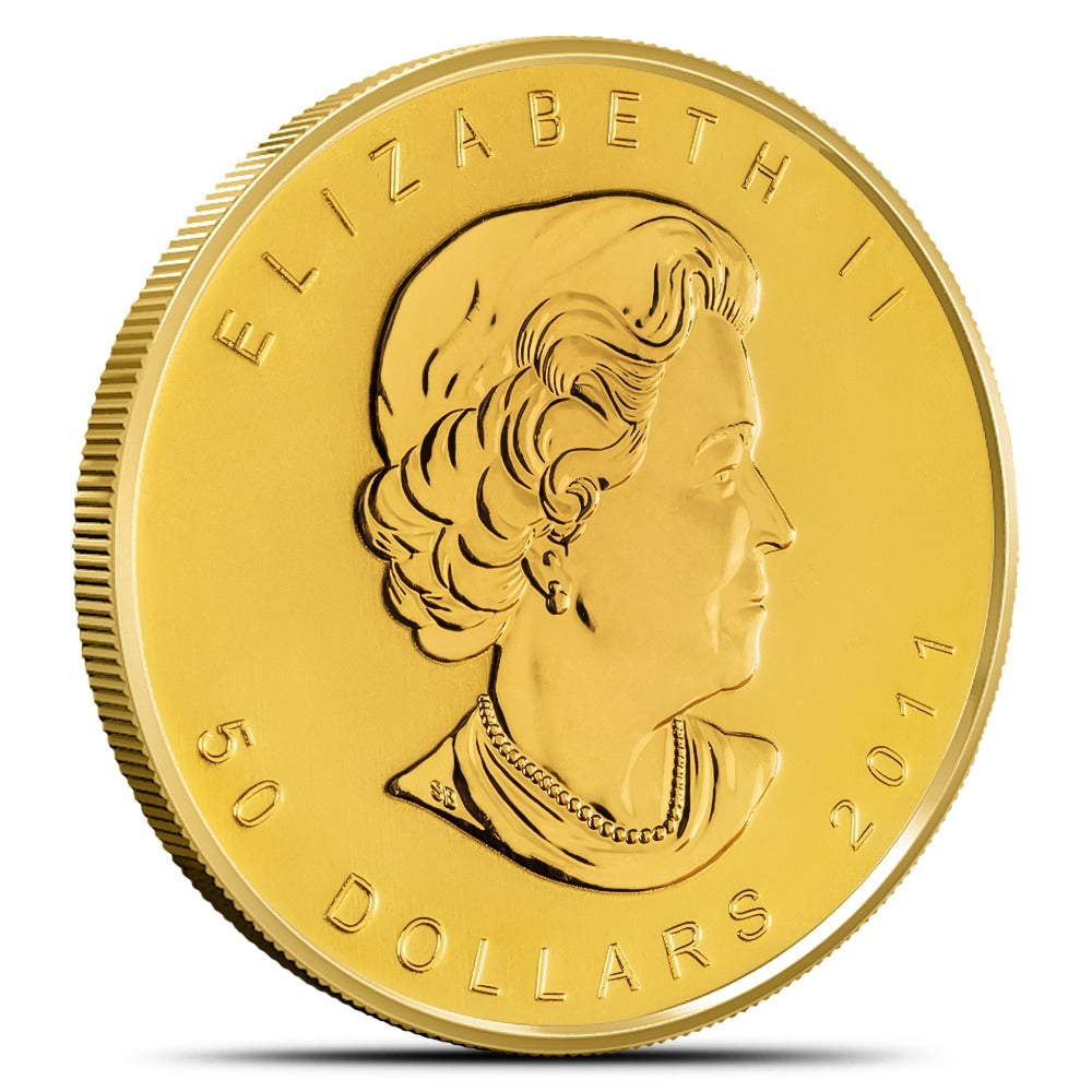 2011 1 oz Canadian Gold Maple Leaf Coin, .9999 Pure