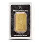 Premium 1 oz American Reserve .9999 Pure Gold Bar with Assay Card