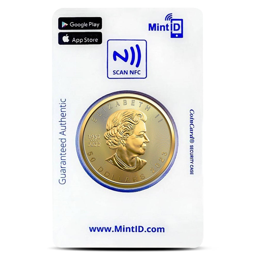 2023 1 oz Canadian Gold Maple Leaf Coin - .9999 Pure Gold Bullion