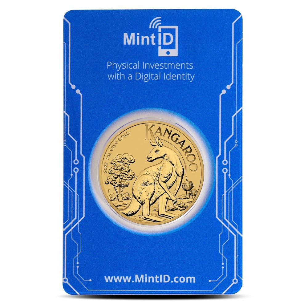 2023 1 oz Australian Gold Kangaroo Coin: Pure .9999 Fine Bullion Investment