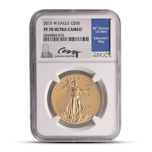 2015-W 1 oz Proof American Gold Eagle Coin NGC PF70 UCAM Certified