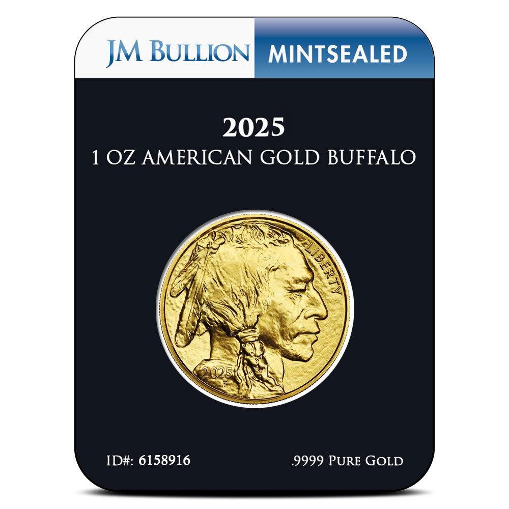 2025 American Gold Buffalo 1 oz Pure .9999 Fine Bullion Coin MintSealed BU