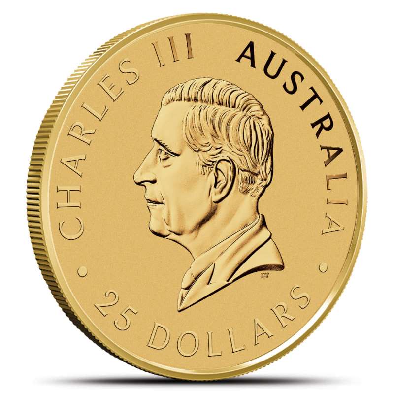 2025 Australian Gold Kangaroo 1/4 Ounce .9999 Fine Bullion Coin